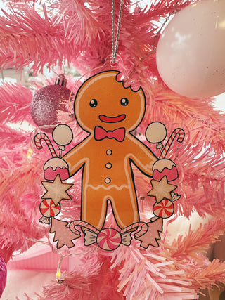 Gingerbread man ornament