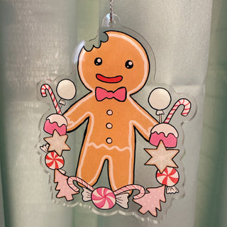 Gingerbread man ornament