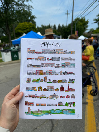 Milford, Michigan Print