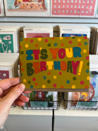 Happy Birthday Dots Card