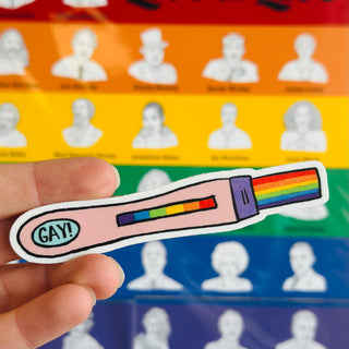 Born Gay Vinyl Sticker