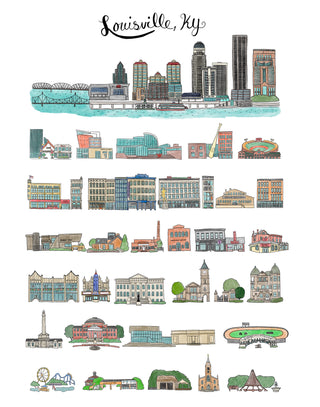 Louisville, Kentucky Print
