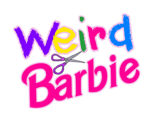 Weird Barbie Vinyl Sticker