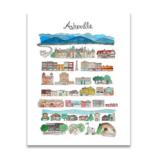 Asheville, North Carolina Print