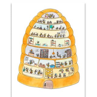 Beehive Print