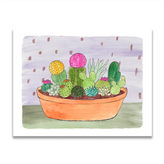 Cactus Garden Print