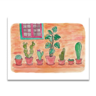 Cactus Pots Print