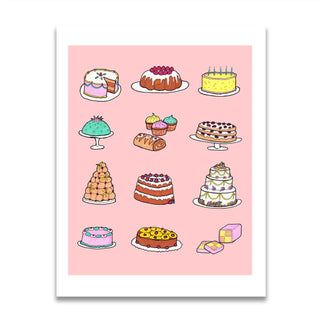 Cakes Print