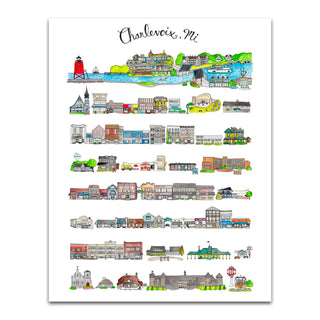 Charlevoix, Michigan Print