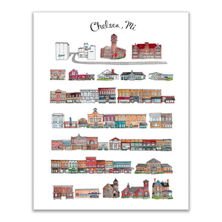 Chelsea, Michigan Print