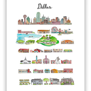 Dallas, Texas Print