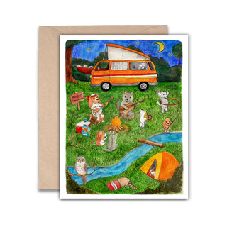 Dog Camp Houndsville Card