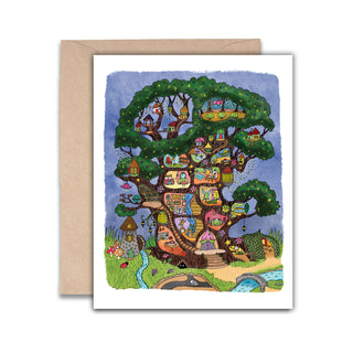 Fairy House Card