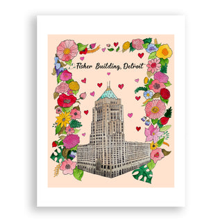 Fisher Building Detroit Print