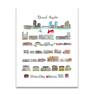 Grand Rapids, MI Print