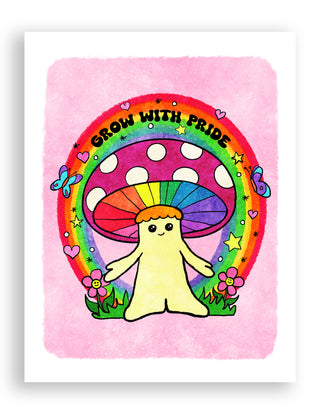 Grow With Pride Print