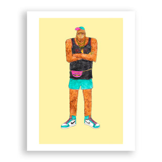 Bigfoot Savage Hipster print