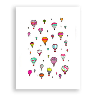 Hot Air Balloon Print
