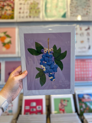 Blueberries Print