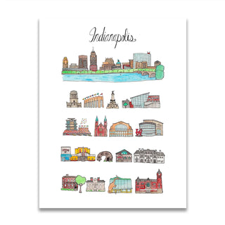 Indianapolis, IN Print