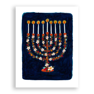 Menorah Print