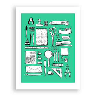 Office Supplies Print
