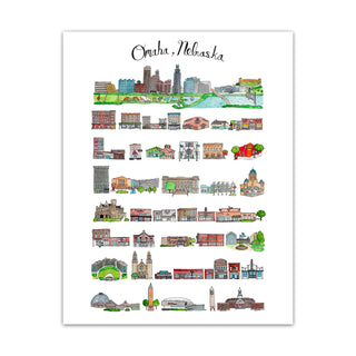 Omaha, Nebraska  Print
