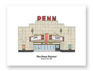 Penn Theatre Print