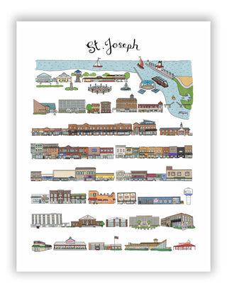 St Joseph, Michigan Print
