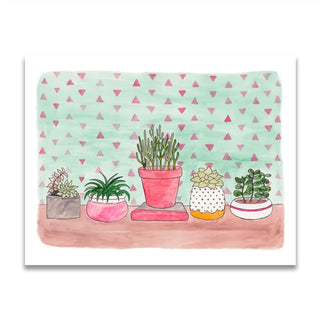Succulents Print