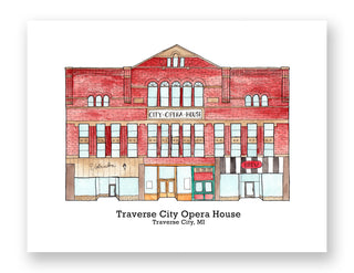 Traverse City Opera House Print