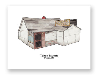 Tom's Tavern Print