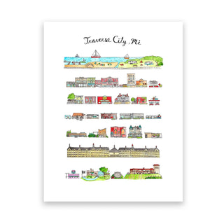 Traverse City, MI print