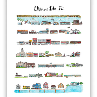 Whitmore Lake, Michigan Print