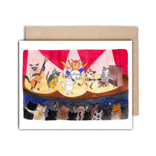 Wild Cats Band Card