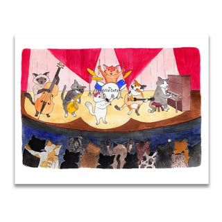 Wild Cat Band Print