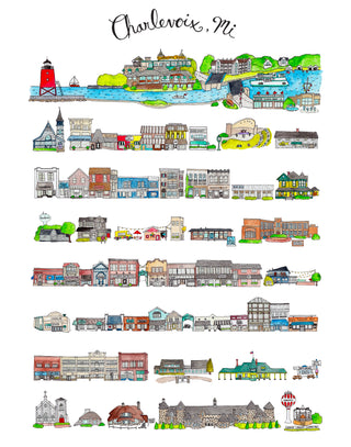 Charlevoix, Michigan Print