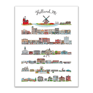 Holland Michigan Print