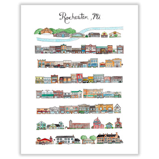 Rochester Michigan Print