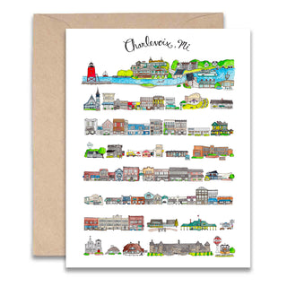 Charlevoix, Michigan Card