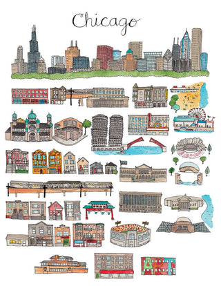 Chicago, IL Print