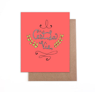 C'est La Vie "That's life" Card