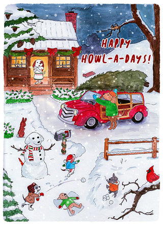 Happy Howl-A-Days! card