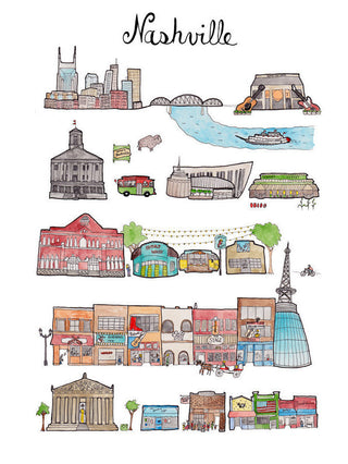 Nashville, TN Print