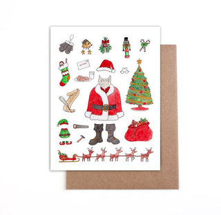 Santa Gear Holiday Card