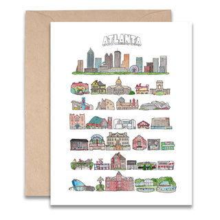 Atlanta Georgia Card