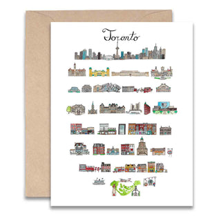 Toronto Canada Card