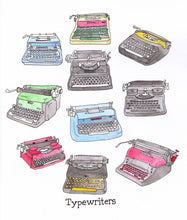 Load image into Gallery viewer, Typewriters Watercolor
