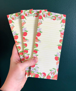 Orange blossoms Grocery List