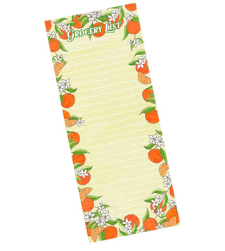 Orange blossoms Grocery List